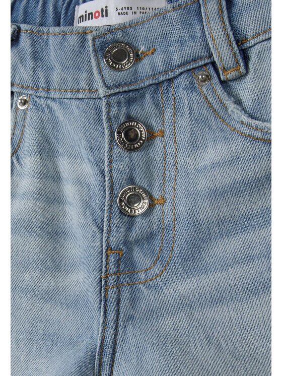 minoti minoti Szorty jeansowe 22short41 Niebieski Regular Fit