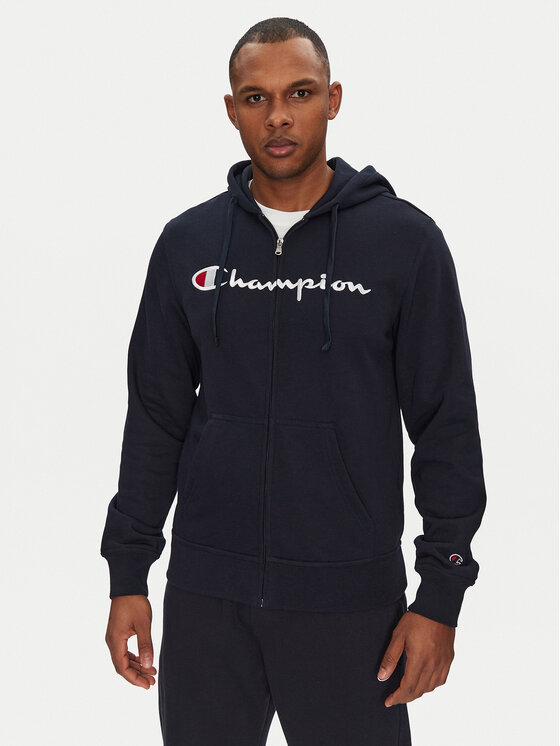 Champion Champion Pulóver 220728 Sötétkék Slim Fit