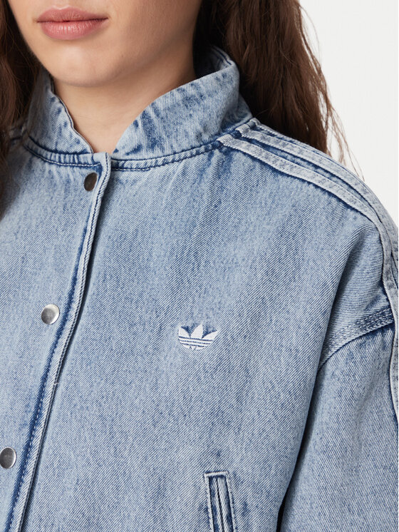 adidas adidas Džinsinė striukė Care Bear KQ6747 Mėlyna Regular Fit