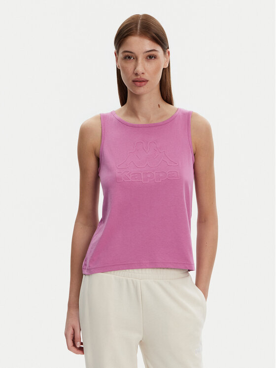 Kappa Kappa Top Logo Gria 382129W Violet Regular Fit