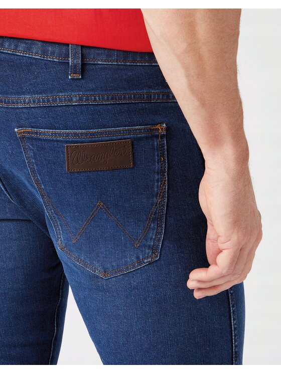 Wrangler Wrangler Jeansy Bryson Niebieski Skinny Fit