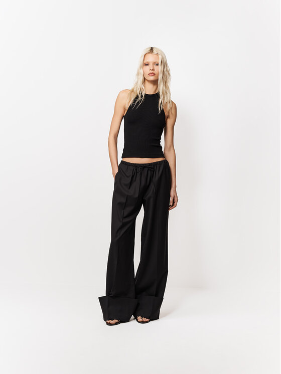 La Mania La Mania Top NAO Nero Basic Fit