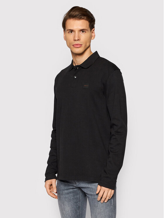 Polo Pslogo 50456796 Nero Regular Fit