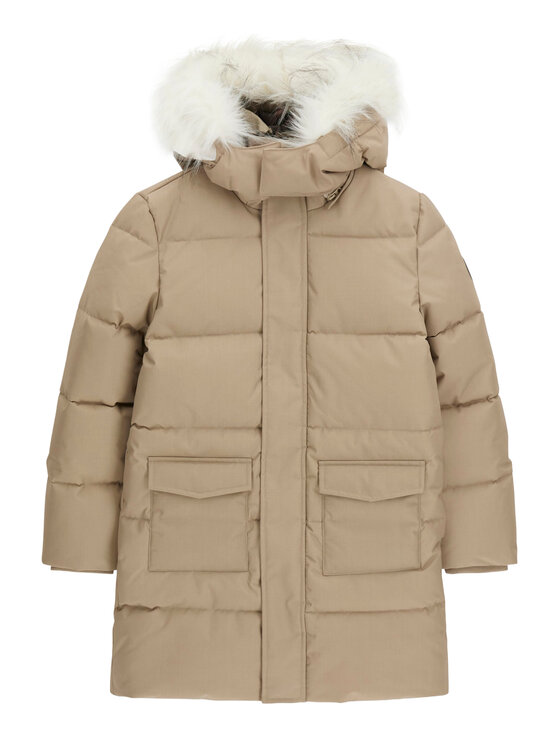 Guess Guess Winterjacke L6BL05 W3951 Beige Regular Fit