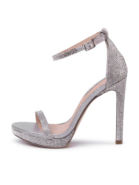 Steve Madden Steve Madden Sandále Milano-R SM11000897-02003-998 Strieborná