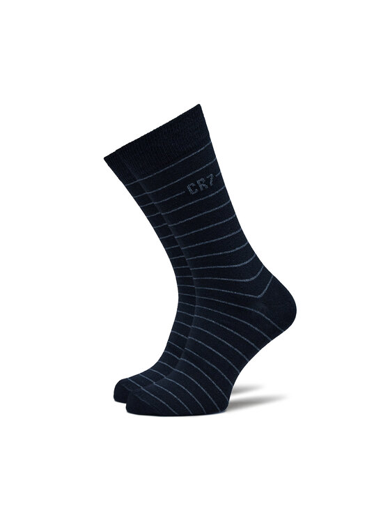 Cristiano Ronaldo CR7 Cristiano Ronaldo CR7 7er-Set hohe Herrensocken 8190-80-9001 Dunkelblau