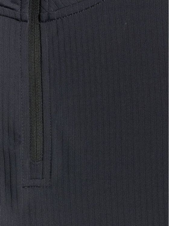 4F 4F Bluza techniczna JOY MOTION Czarny Slim Fit