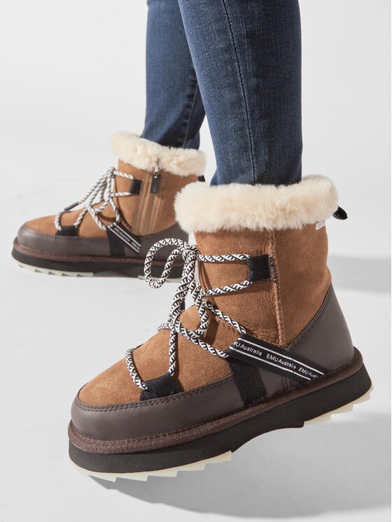 EMU Australia EMU Australia Stivali da neve Blurred W12641 Marrone