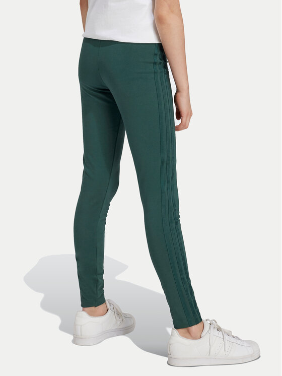 adidas adidas Legginsy IY9542 Zielony Slim Fit