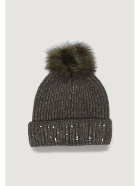 Pieces Pieces Berretto Pcjulietta Sequins Hood Bc Verde