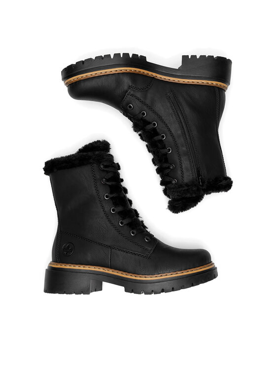 Rieker Rieker Stiefeletten 72625-00 Schwarz