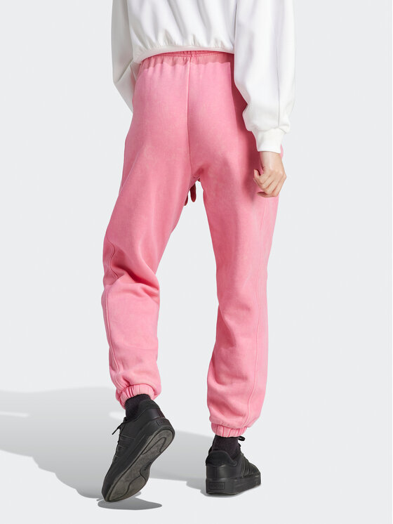 adidas adidas Pantaloni da tuta ALL SZN Fleece Washed IK4257 Rosa Loose Fit