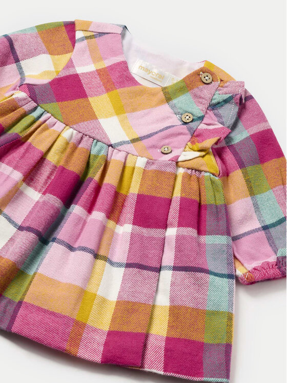 Mayoral Mayoral Vestito da giorno 2813 Multicolore Regular Fit
