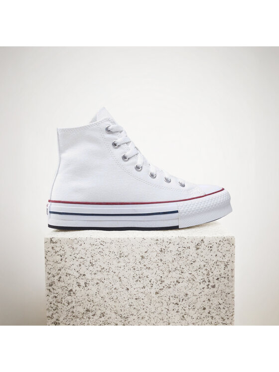 Converse Converse Plátenky Chuck Taylor All Star Eva Lift Hi 272856C Biela