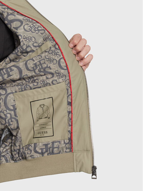 Guess Guess Bomberjacke M3RL08 WBS80 Grün Regular Fit