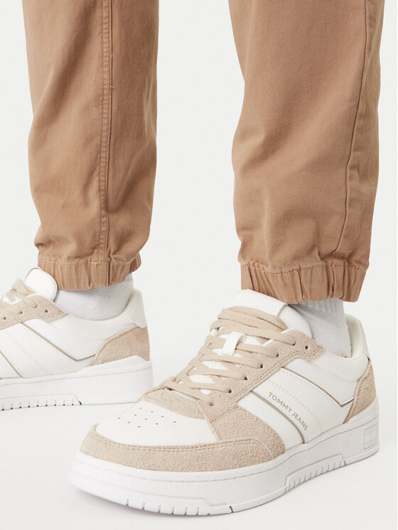 Tommy Jeans Tommy Jeans Jogger kelnės DM0DM23102 Ruda Regular Fit