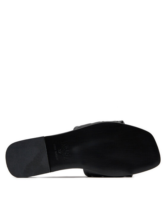 KARL LAGERFELD KARL LAGERFELD Klapki KL85400 Czarny