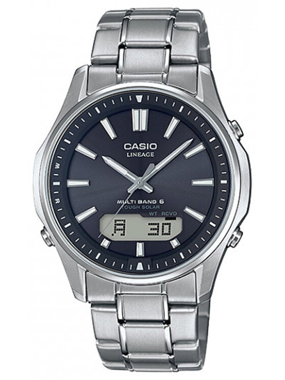 Casio Casio Zegarek LCW-M100TSE-1AER Srebrny
