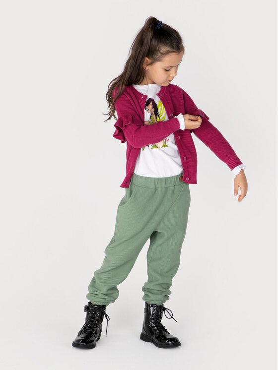 Coccodrillo Coccodrillo Strickjacke ZC2172201MAK Rosa Regular Fit