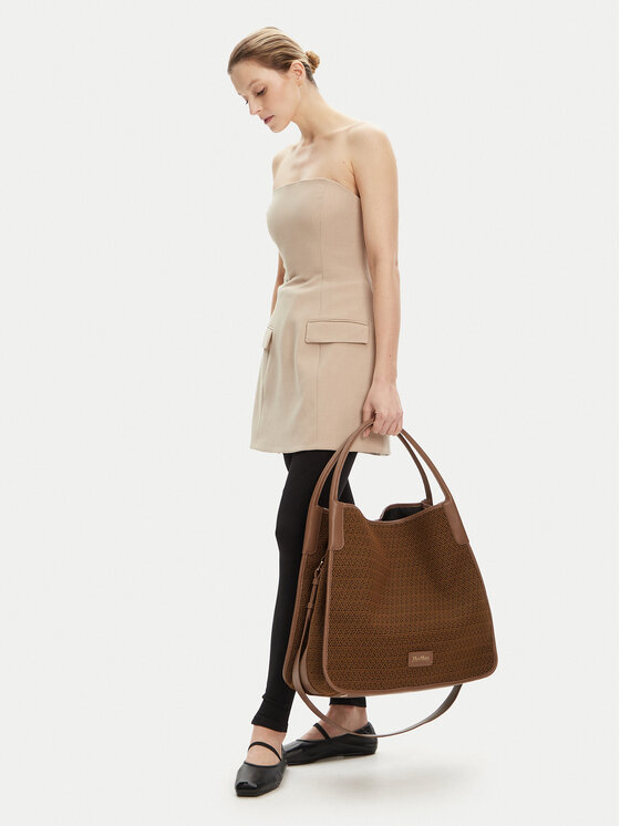 Max Mara Beachwear Max Mara Beachwear Torbica 2516511039650 Smeđa