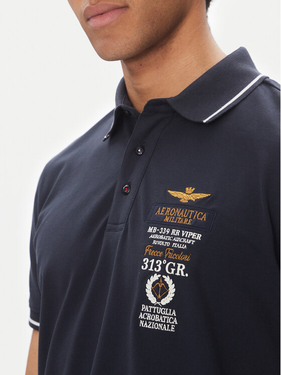 Aeronautica Militare Aeronautica Militare Polo 251PO1853P191 Blu scuro Regular Fit
