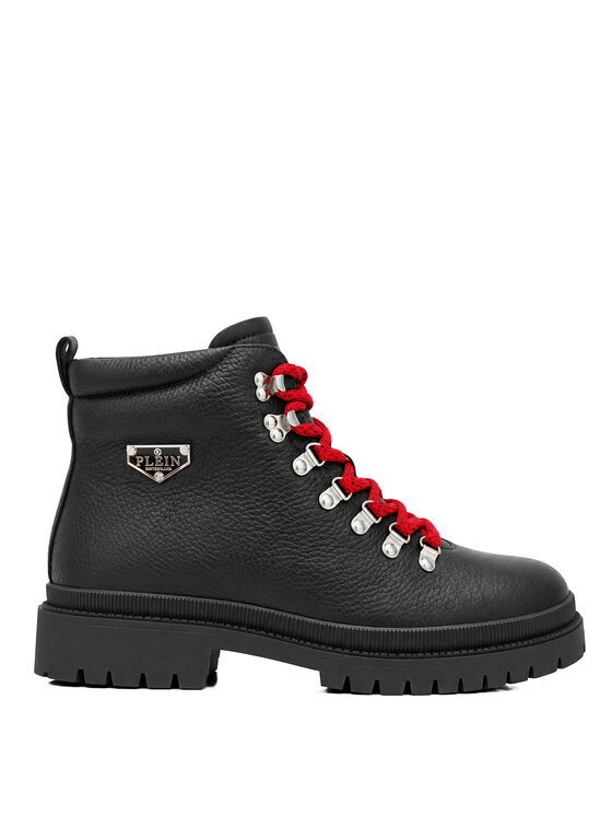 PHILIPP PLEIN PHILIPP PLEIN Kotníková obuv s elastickým prvkem 31828 Černá