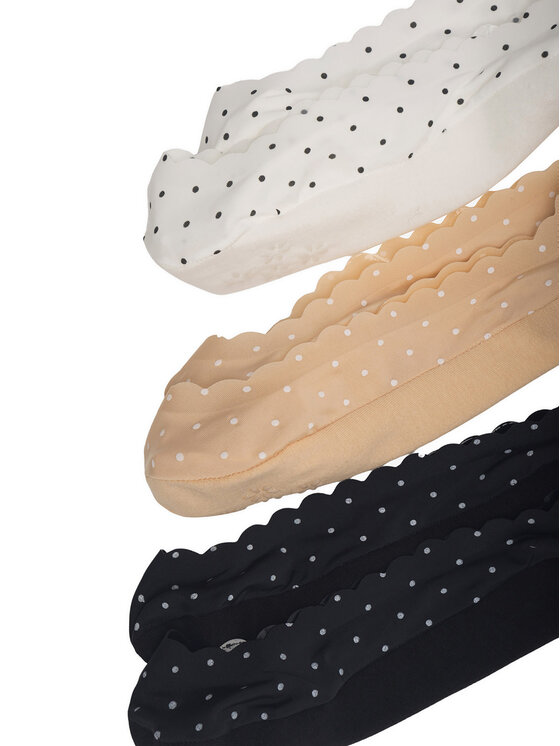Jenny Fairy Jenny Fairy Naiste sneaker-sokkide komplekt (3 paari) 4WB-001-AW23 (3-pack) Värviline
