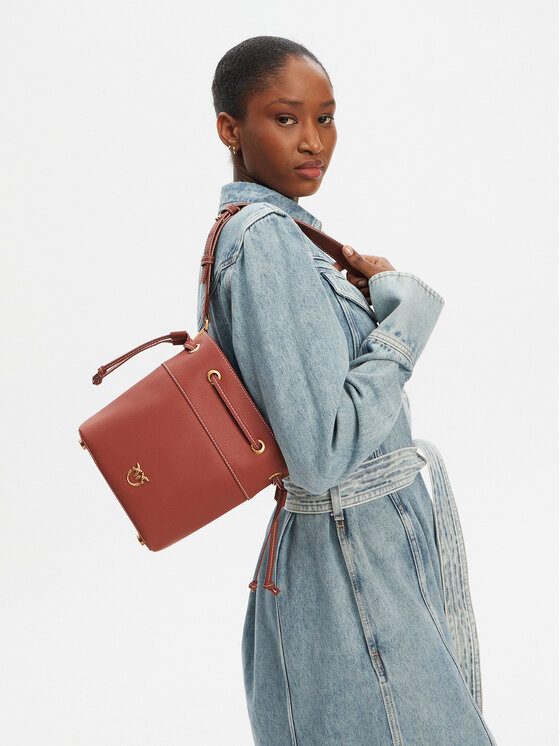 PINKO PINKO Ročna torba SECCHIELLO MINI 104303 A29Q L84Q Rjava
