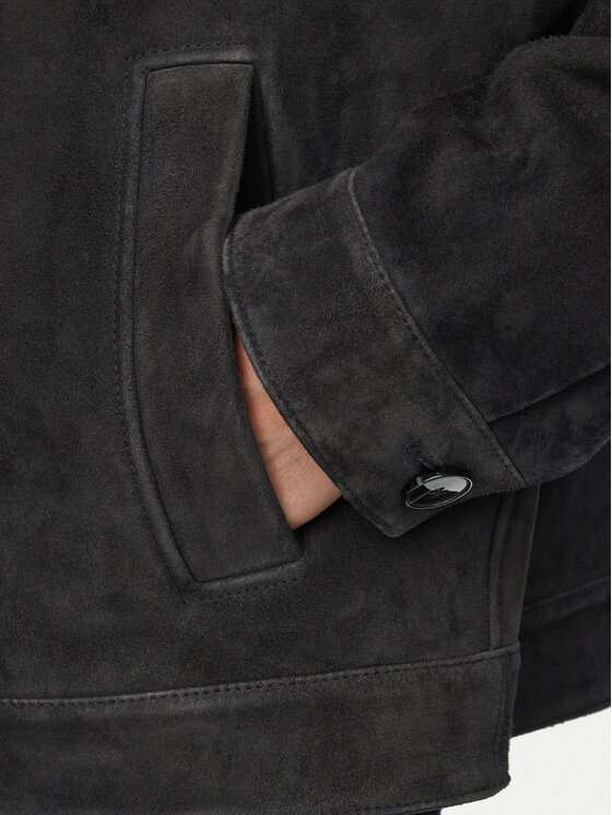 HUGO HUGO Шкіряна куртка Ligor 50564061 Cиній Regular Fit