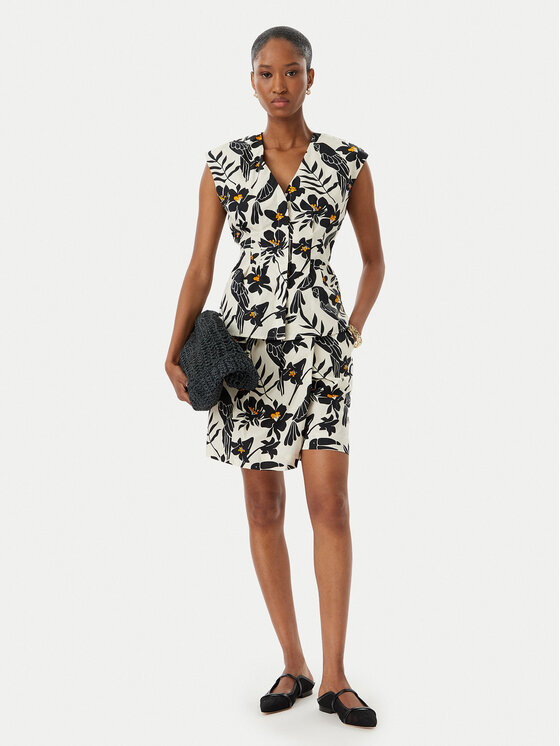 LOLA CASADEMUNT LOLA CASADEMUNT Bluzka MS2615023 Czarny Regular Fit