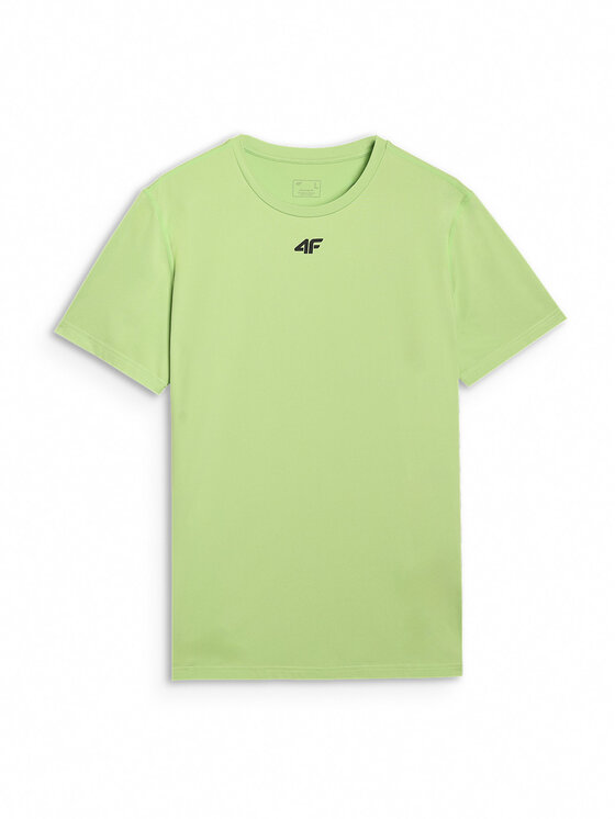 4F 4F Koszulka techniczna MULTI ACTIVE Zielony jasny Regular Fit