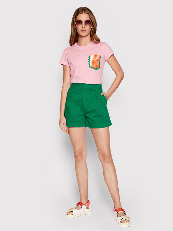 MC2 Saint Barth MC2 Saint Barth T-särk Nadir P NADI002 03281B Roosa Regular Fit
