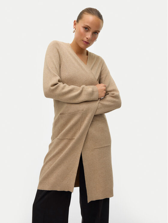 Vero Moda Vero Moda Cardigan Saba 10309316 Bej Regular Fit
