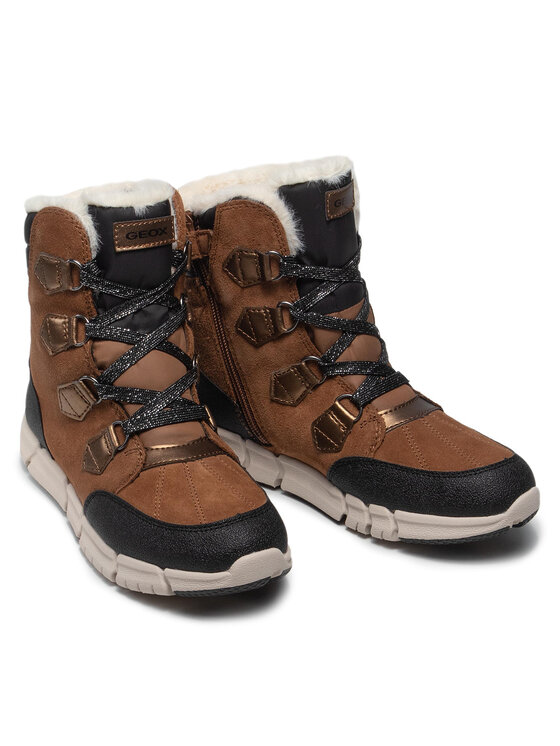 Geox Geox Śniegowce J Flexyper G.B Abx A J16APA 022FU C6175 S Brązowy