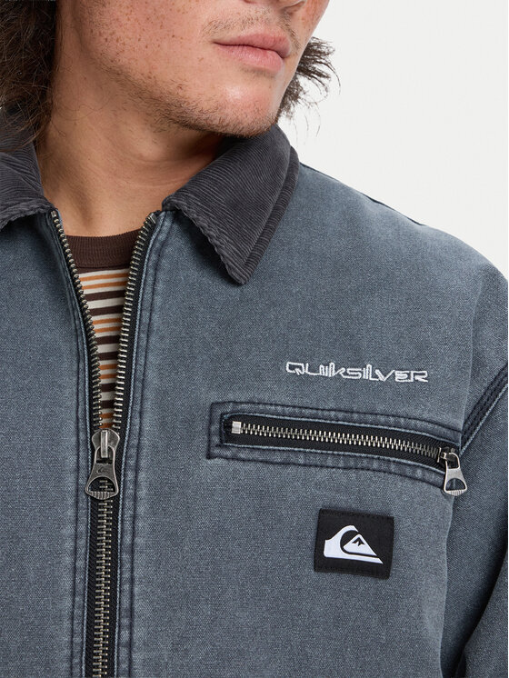 Quiksilver Quiksilver Jeans jakna Shaper Pad EQYJK04174 Siva Regular Fit