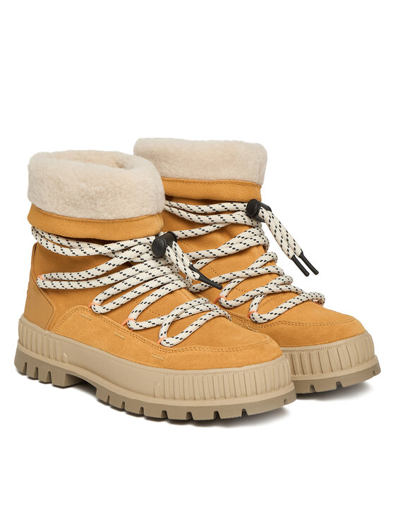 Palladium Palladium Sniega zābaki Pallashock Hiver 94349-621-M Brūns