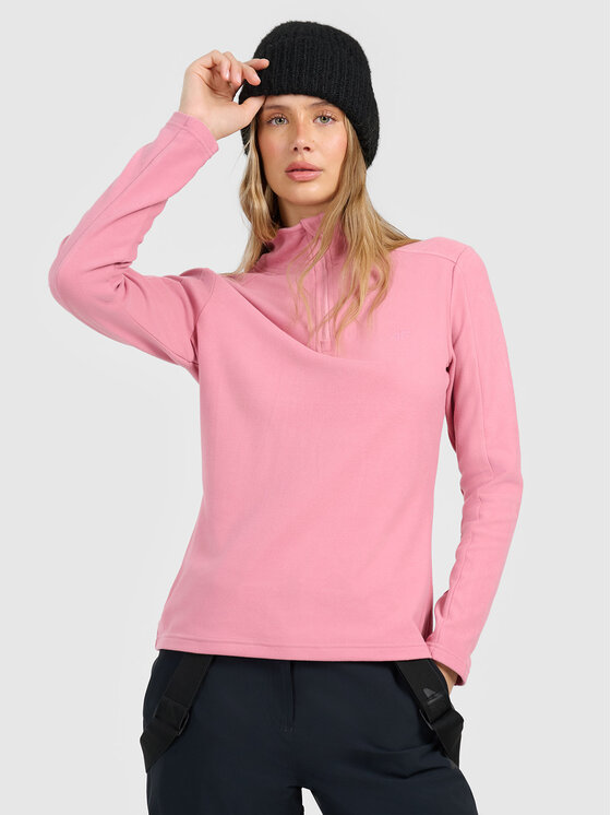 4F 4F Bielizna termoaktywna górna SKI UNDERWEAR Różowy jasny