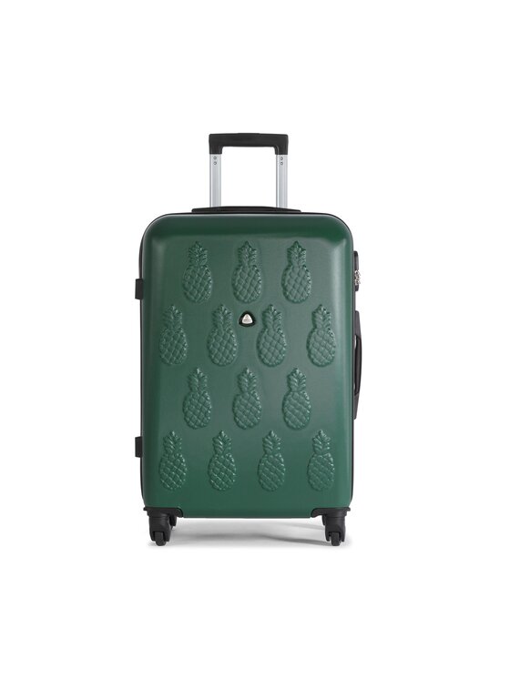 Valigia rigida grande T5539-4 Verde