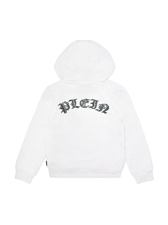 PHILIPP PLEIN PHILIPP PLEIN Bluza 20445 Biały Regular Fit
