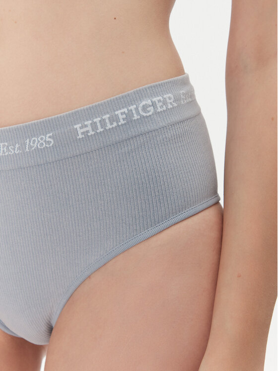 Tommy Hilfiger Tommy Hilfiger Klasické kalhotky s vysokým pasem UW0UW05724 Modrá