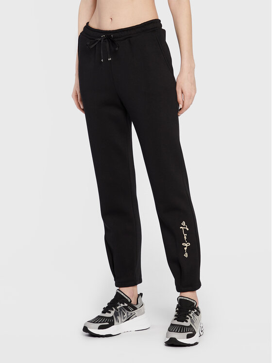 Pantaloni da tuta TF2262 F0906 Nero Relaxed Fit