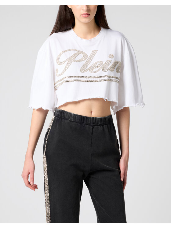 PHILIPP PLEIN PHILIPP PLEIN T-Shirt 29844 Bílá Regular Fit