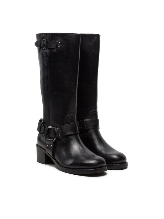 Bronx Bronx Μπότες New-Camperos 14291-AA 01 Μαύρο