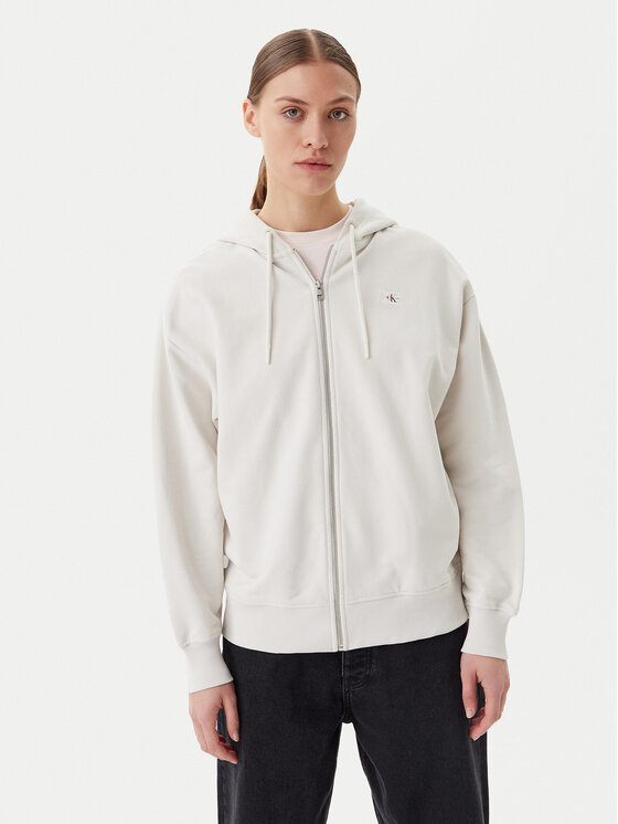 Női Pulóver Calvin Klein Jeans, Méret: S, Bézs, J20J225367