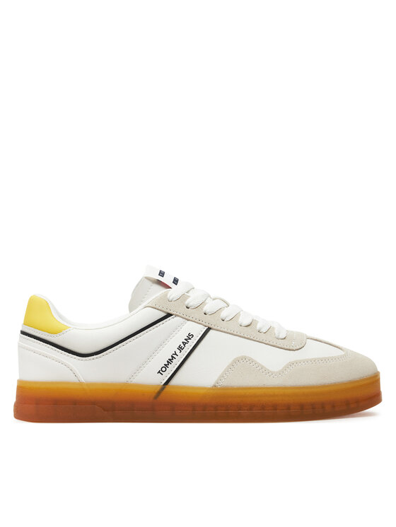 Tommy Jeans Sneakers Tjm Leather Retro Cupsole EM0EM01414 Ãcru