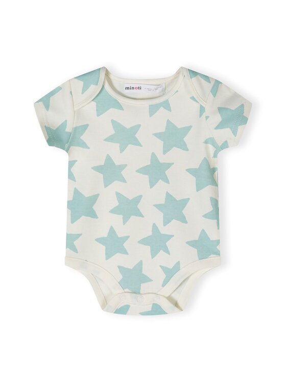 MINOTI MINOTI Body 24babypack10 Zielony Regular Fit