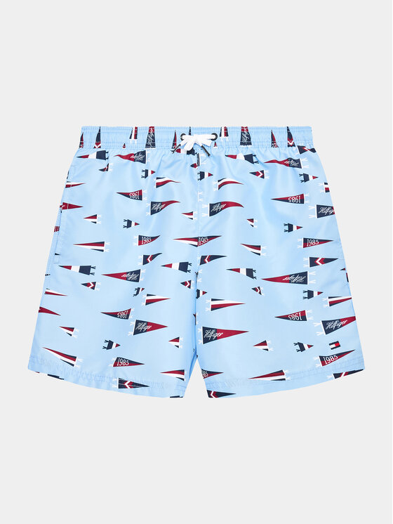 Gyerek Úszónadrág Tommy Hilfiger, Méret: 10_12Y, Kék, UB0UB00484