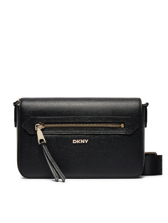 DKNY Ročna Torba Bryant Ave Md Flap C R42E3E21 Črna