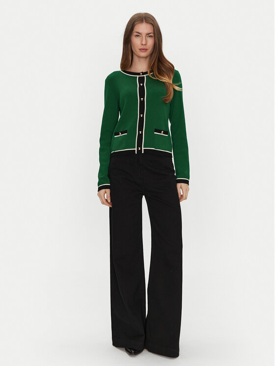 Luisa Spagnoli Luisa Spagnoli Кардиган Materiale 58508 Зелен Regular Fit