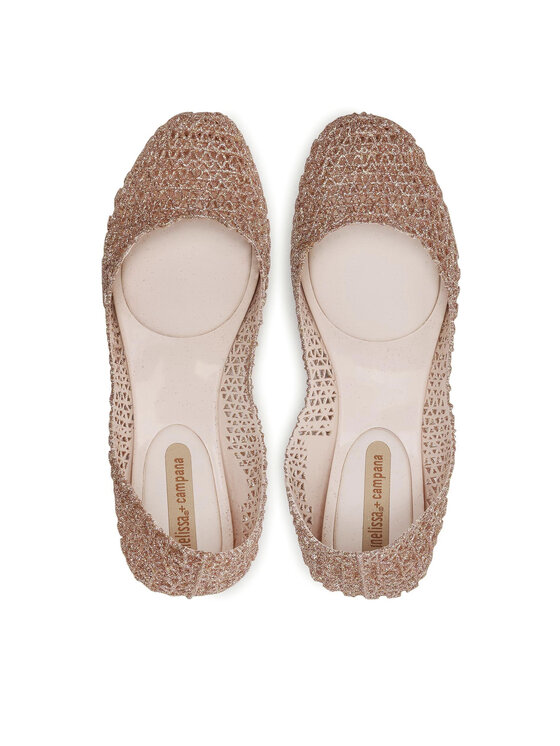 Melissa Melissa Балеринки Campana Papel VII Ad 31512 Златист